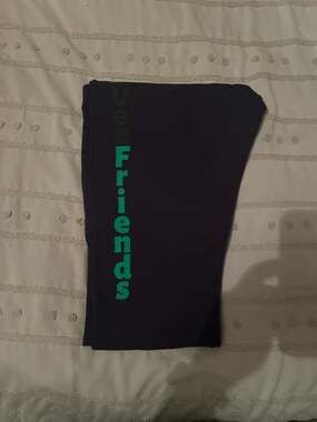 VeeFriends Classic Logo Graphic Jogger Sweatpants - Navy Blue